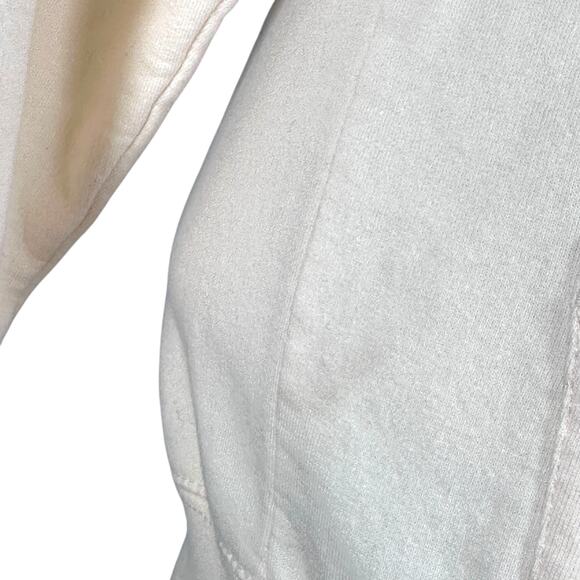 Taylor Swift The Eras Tour Hoodie Adults Small Cream Ivory Fleece Lined Pullover - Picture 9 of 9